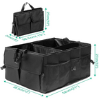 Trunk Cargo Organizer Folding Storage Collapse Bag Bin For Car Truck