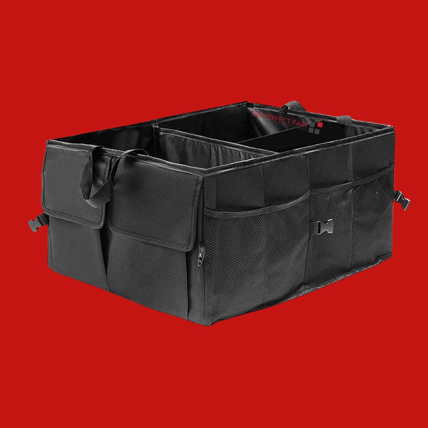 Trunk Cargo Organizer Folding Storage Collapse Bag Bin For Car Truck